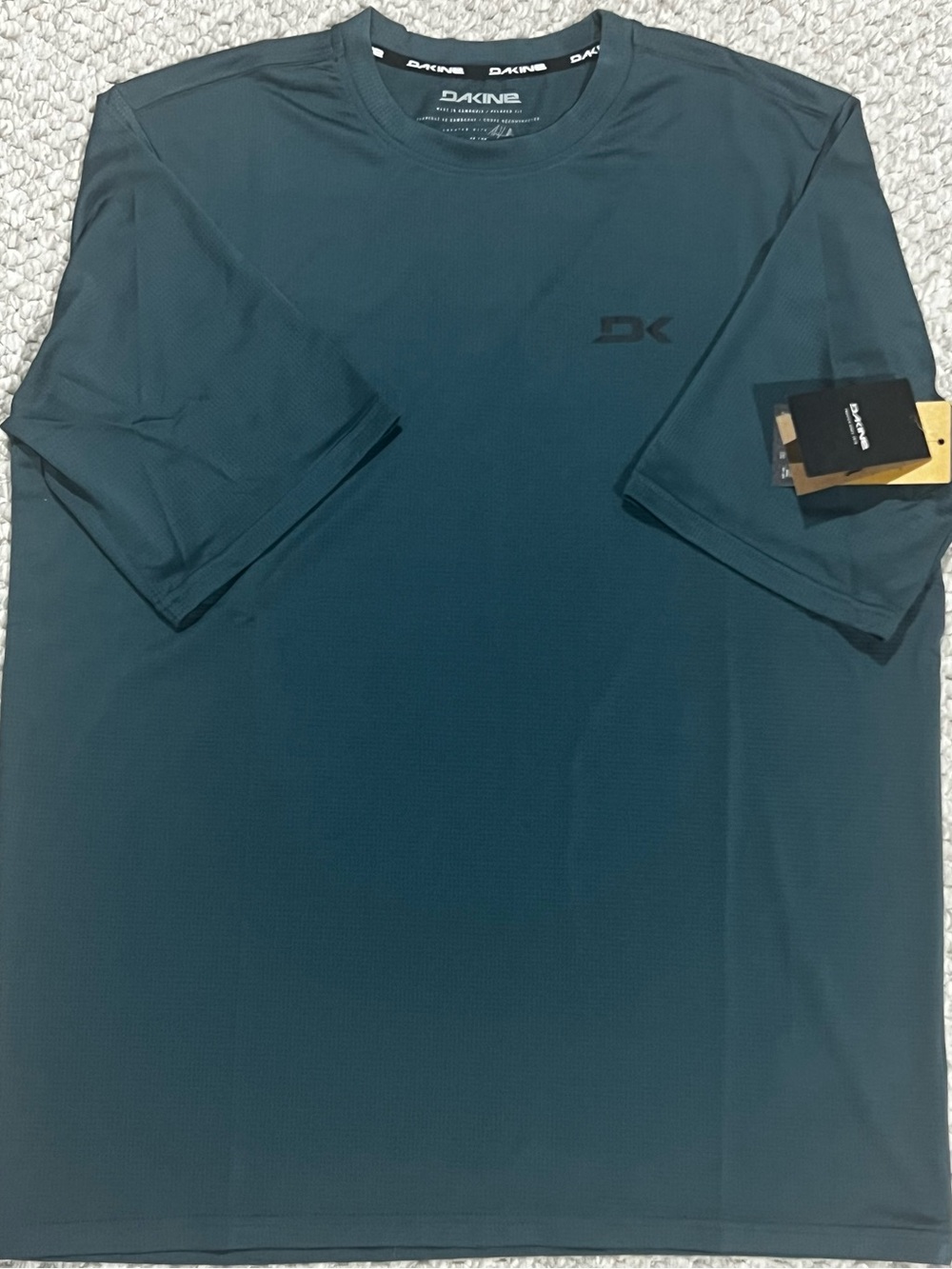 Dakine Darkside Syncline Tee Men's Shirt, Galactic Blue, Medium